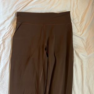 Brown align jogger